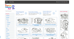 Desktop Screenshot of freekidscoloringpage.com